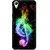 Mobicture Music Abstract Premium Printed High Quality Polycarbonate Hard Back Case Cover For HTC Desire 626 With Edge To Edge Printing