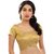 vindhya un-stitched original golden shimmer blouse piece
