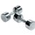 arnav Steel Chrome Fixed Weight Dumbell Set of Two Pcs ( 3Kgx2) Home Gym and Fitness
