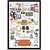 Official Friends Tv Series Doodle, Wall Decor - Home  Office Poster Print Art  With Frame  , licensed by Warner Bros