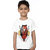 Superman and Spiderman hand grabbing T shirt combo for kids