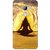 Mobicture Lord Shiva Silhoutte In Orange Premium Printed High Quality Polycarbonate Hard Back Case Cover For LeEco Le Max With Edge To Edge Printing