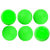 Parbat Green Pu Cricket Wind Ball (Pack Of 6)