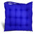 40x40cm,Blue Square Corduroy Chair Pad