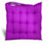 40x40cm,Purple Square Corduroy Chair Pad