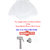 SHRUTI Pvc Anglo Indian Heavy Duty Toilet Commode Seat Cover- White + Free One Pcs SHRUTI Brass Health faucet With Stand