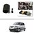 AutoStark Leatherette Car Steering Wheel Cover Black-Hyundai Santro Xing