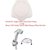 SHRUTI Pvc Anglo Indian Heavy Duty Toilet Seat Cover- Ivory + Free SHRUTI ABS Health Faucet With 1mtr Shower Tube