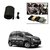 AutoStark Leatherette Car Steering Wheel Cover Black-Mahindra Quanto