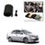 AutoStark Leatherette Car Steering Wheel Cover Black-Toyota Etios
