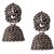 Urbanela Antique Designer Jhumki Earrings Oxidised Silver Plated Fashion Jewellery  ADEC103