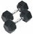 arnav Imported Rubber Coated Fixed Weight Hexagon Dumbbell set of two pcs ( 3 kgx2) Home Gym and Fitness