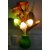 Mushroom Led Night Lamp With Green Pot Yellow Flowers With Power Saving  Color Changing Technology For Home decoration