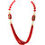 Bhagya Lakshmi Red coloured 20 layer mala  for women and girls