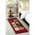 Luxmi Beautiful looking Check Design Bed side Runner - Mahroon
