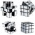 3x3x3 SILVER Mirror Magic Shengshou Rubik Cube Puzzle Magic Box Gift Game Toy