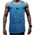 Devoted Men's Gym Stringer - Sky Blue Universe  Spartan  Bodybuilding Tank Top