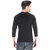 COFAGIF Hooded Full Sleeve Men's  Black T-Shirt