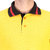 COFAGIF Polo Half Sleeve Men's  Yellow T-Shirt