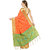 Kvsfab Orange  Green Colour Cotton Silk Patola Saree KVSSR6521BPATOLA