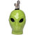 Moksha Alien Faced Ceramic  Bong HandPipe