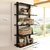 New Look 5 Tier Wooden Black Shelves(Mbd007D)