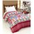 Peponi Pack of 3 Floral Printed Single Bed Fleece Blanket (55X90)inch