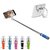 Combo of Selfie Stick and Ring Mobile Holder (Assorted colors)