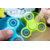 New2017 Fidget Hand TriSpinner for Fun AntiStress Focus (Assorted Color)