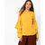 Westrobe Women Yellow 3 Layer Bell Sleeves Top