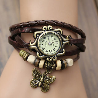 Buy CakCity Womens Bracelet Watches for Lady Female Ultra Thin Mini Small  Wrist Vintage Casual Dress Analog Quartz Watch Two Tone with Gift Box at  Amazonin