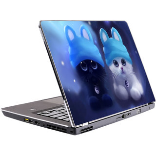 Buy Cute Cat Laptop Skin Online @ ₹199 from ShopClues