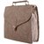 Haqeeba White Leatherette Material Sling Bags For Women