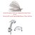 SHRUTI European Soft Close ( Hydraulic ) Toilet Seat Cover-White+Free SHRUTI ABS Health Faucet With 1mtr Shower Tube