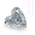 Be You Natural Nigerian White Topaz AA Quality 6 mm size Faceted Heart Shape 100 pcs Loose gemstones