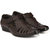 Layasa Men's Brown Velcro Sandals