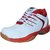 Port Nayra Men's Red Lace-up Badminton Shoes