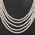 RWT White Pearl Five Layer Necklace For Women
