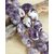 setnacreations Purple Amethyst Oval Beads Bracelet, Crystal, Reiki, Healing Gemstone