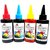 odyssey  803 black and tricolor cartridge ink suitable for refilling Multi Color Ink  (Black, Magenta, Yellow, Cyan)