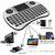 Hot!!!Portable 2.4G Rii Mini i8 Wireless Keyboard Mouse Combo with Touchpad for PC Pad