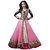 Texstile Women's Embroidery Semistitched Party Wear Salwar Suit Dress Material(shardha pink) (Unstitched)