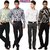 Gwalior Formal Wear - Pack Of 4 (2 Shirts  2 Pants Unstitched Fabric)