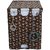 Brown And Beige Floral Waterproof & Dustproof Washing Machine Cover For Front Load Panasonic Na-127Mb1L 7 Kg Washing Machine