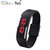 SHETCHFAB LED Watches Unisex Silicone Rubber Touch Screen Digital Watches, Bracelet Wristwatch