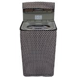 Dream Care polka white and black washing machine cover for semi automatic machine for MIDEA MWMSA065M02 Fully Automatic Top Load 6.5 kg washing machine