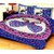 Home Berry Jaipuri Rajwada Double Cotton Bedsheet With 2 Pillow Covers
