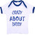 Gkidz Infants pack of 5 Dad theme Cotton Printed White T-shirts Combo