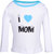 Gkidz Pack Of 5 Mom and dad theme printed White Long Sleeve T-shirts
