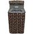 Floral Brown and Beige Coloured Waterproof & Dustproof Washing Machine Cover for all Samsung fully automatic top load washing machines
